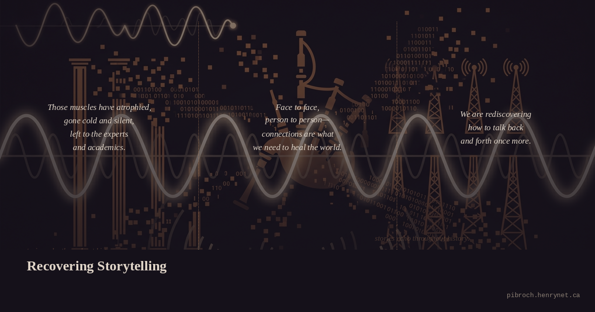 Recovering Storytelling — social card